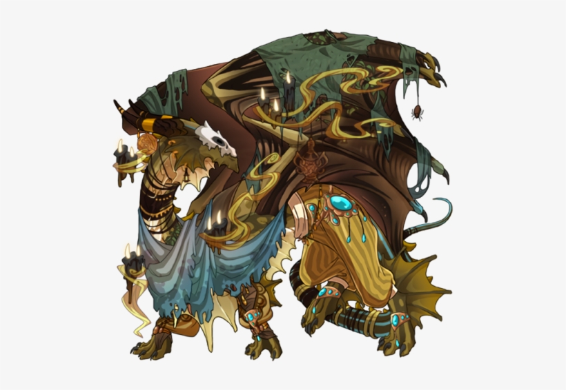 2 - Flight Rising Gold Accents, transparent png