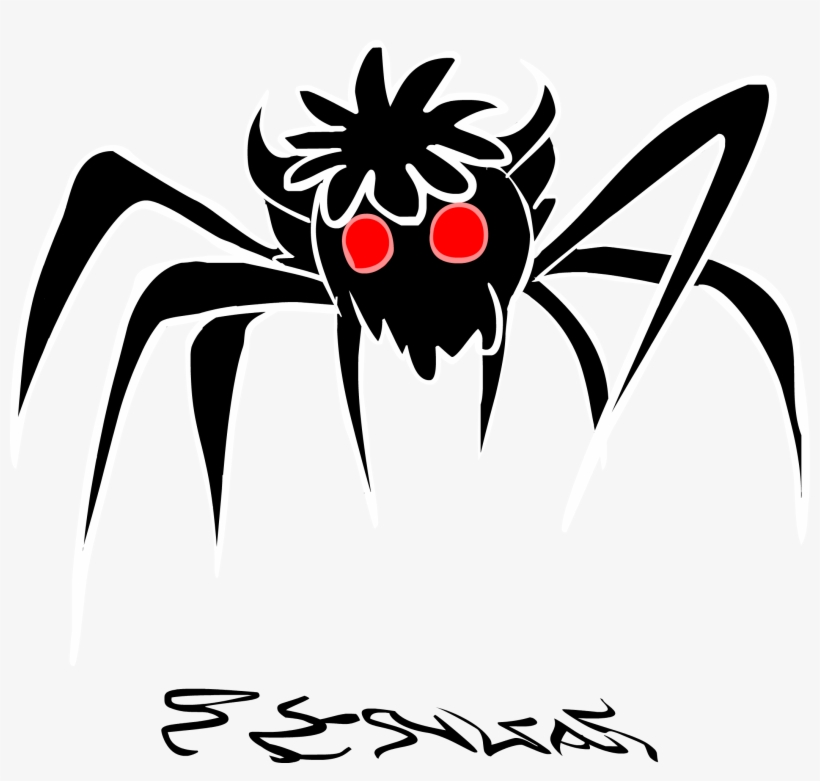 Spider Clipart October - Clip Art, transparent png