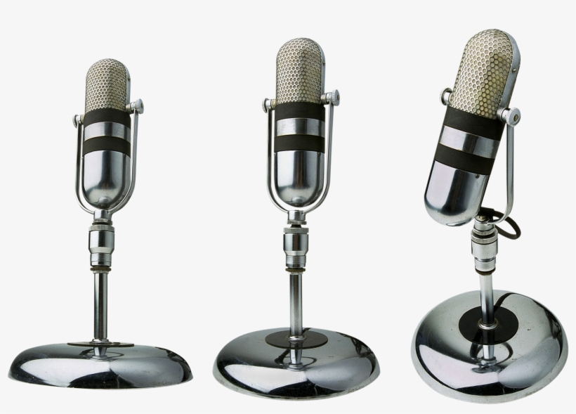 Microphones Radio Sound Reportage Broadcas - Voices: Th'is Voices (5 Cd) Cd, transparent png