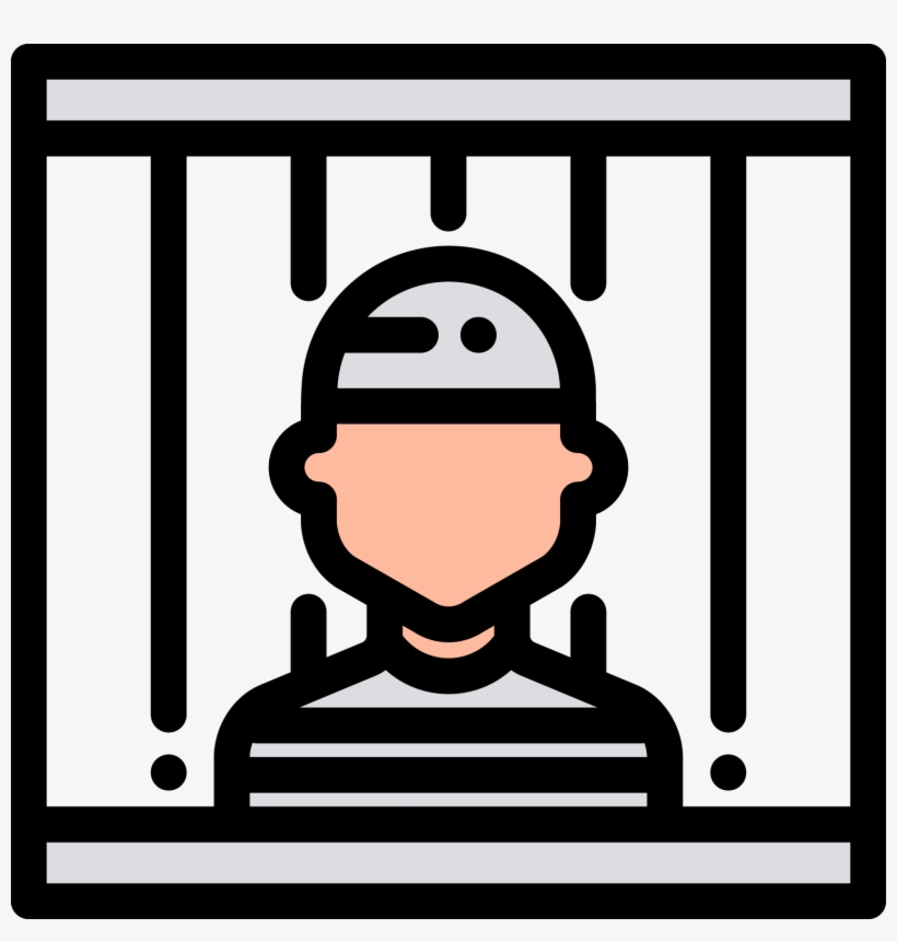 Clipart Freeuse Stock Crime Police Computer File A - Carcel Dibujo Png, transparent png