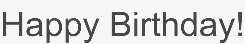 Download - Happy Birthday, transparent png
