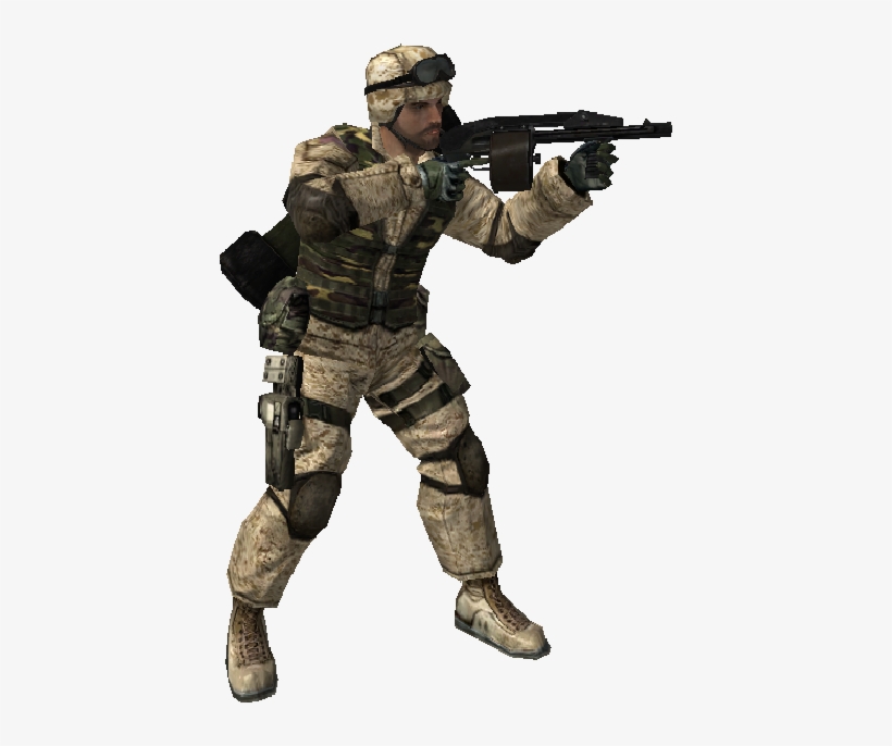 Bf2 Dao12 Soldier - Soldier Png, transparent png