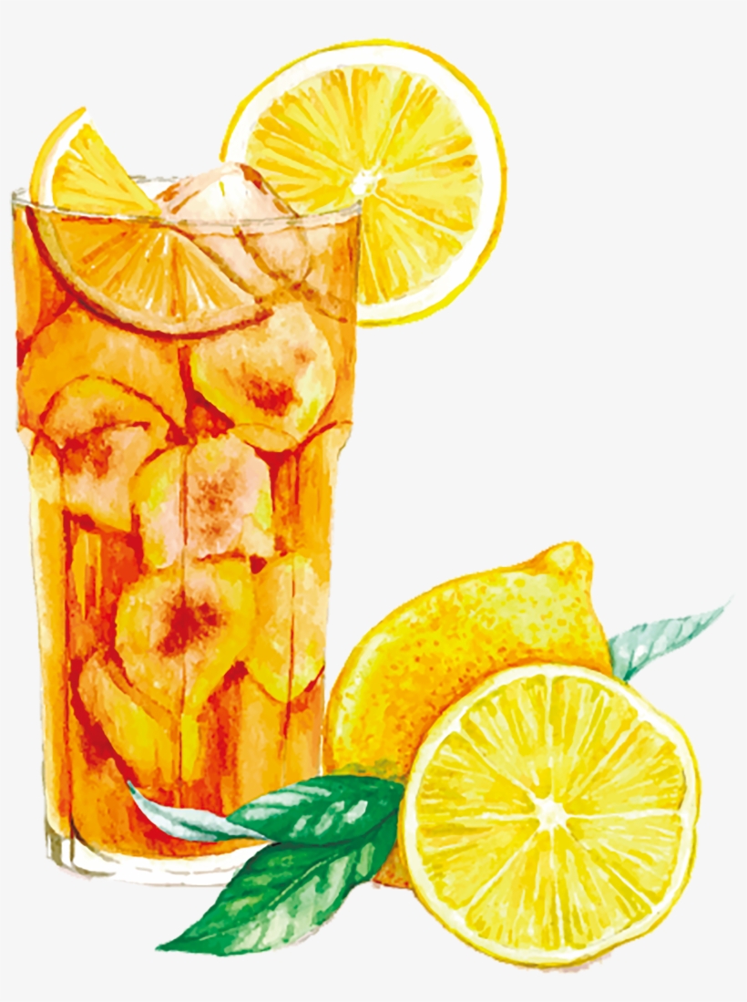 Watercolor Margarita Png Png Free Stock - Orange Juice Watercolor Png, transparent png
