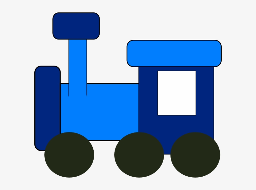 Picture Download For Kids At Getdrawings Com Free Personal - Clip Art Blue Train, transparent png