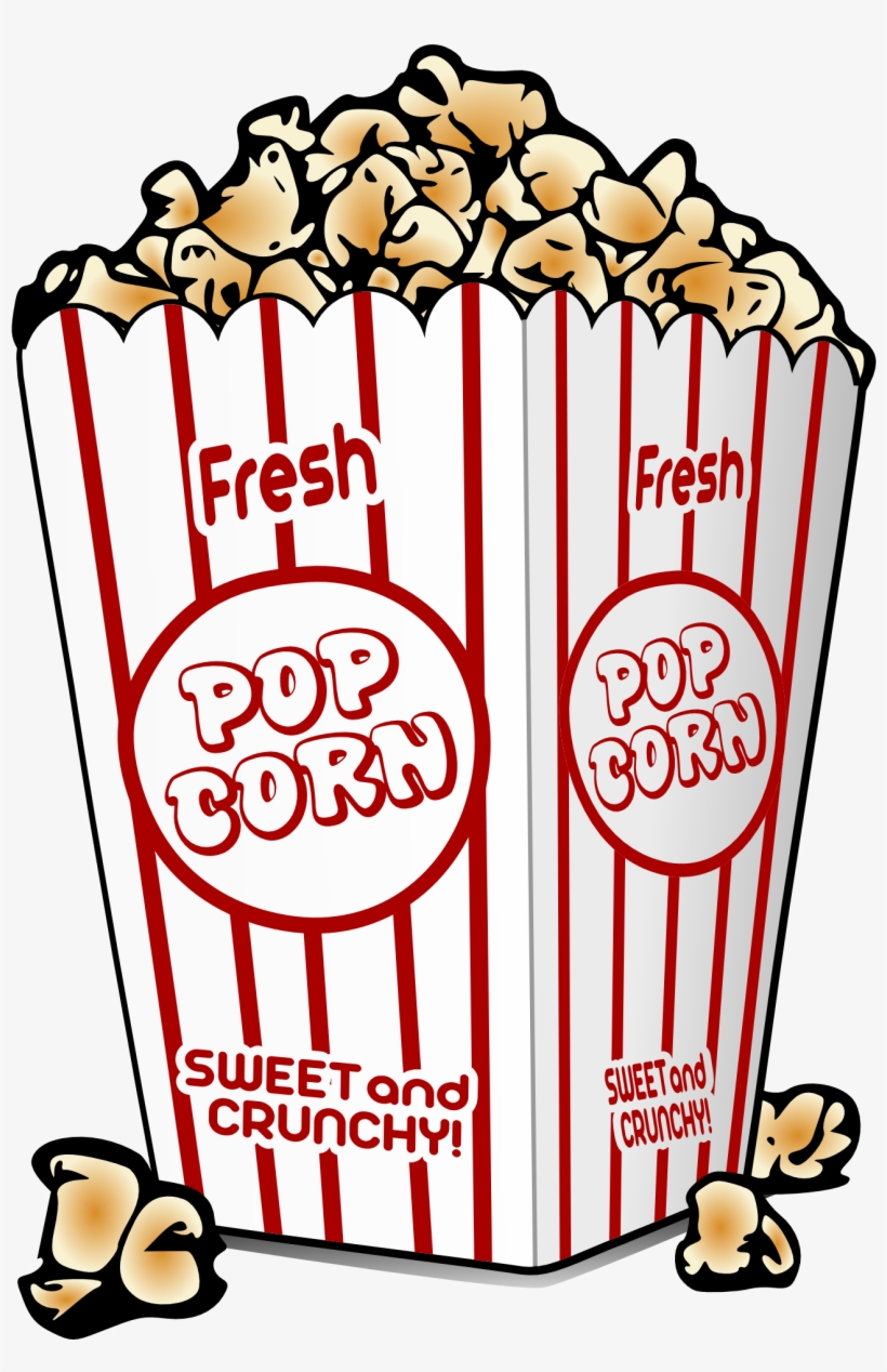 Popcorn Vector Watercolor - Movie Popcorn Throw Blanket, transparent png