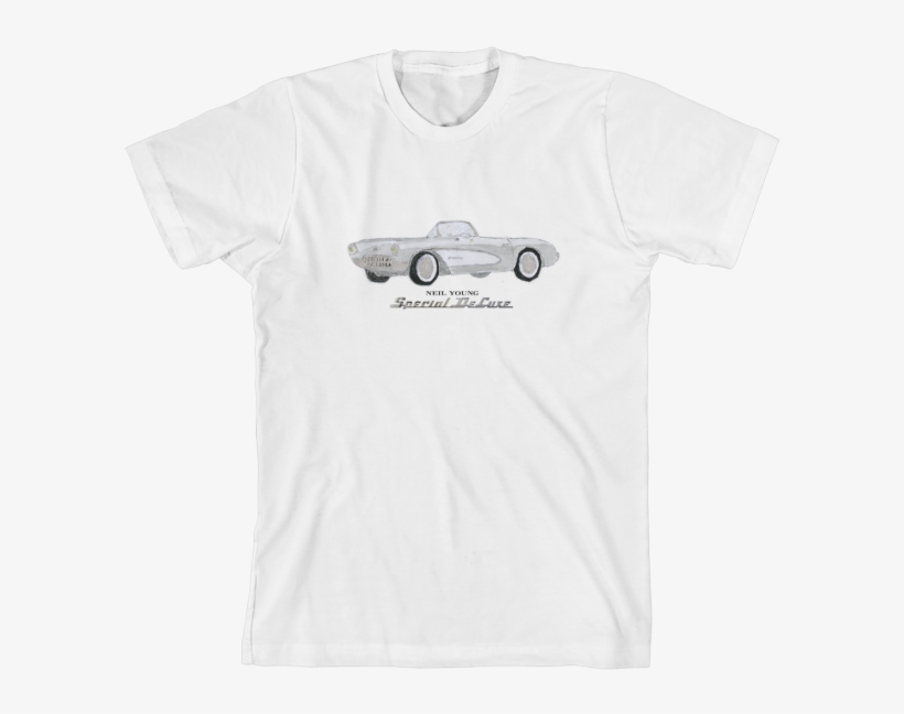 Corvette Watercolor Unisex Organic T-shirt - Flaming Lips Drugs Help, transparent png