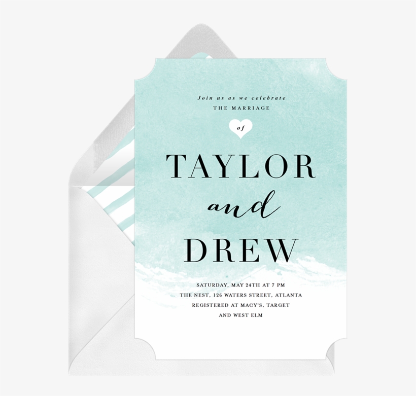 Watercolor Wave By Stacey Meacham Design, Llc - Art Paper, transparent png
