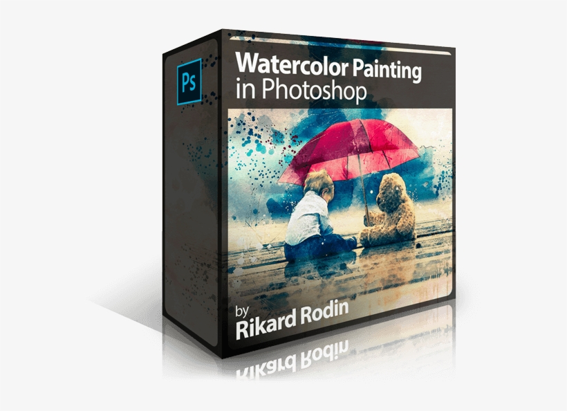 Watercolor Painting In Photoshop - Flyer, transparent png