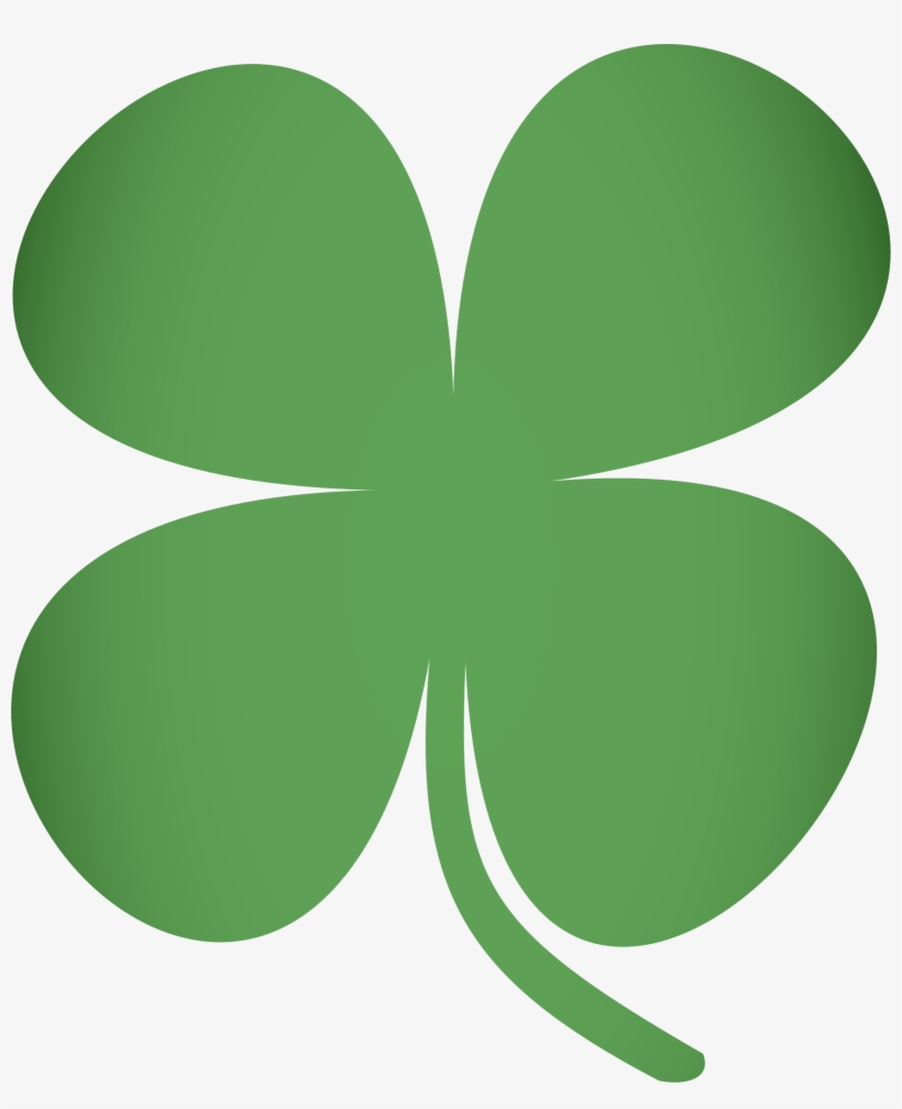Shamrock Free Download Png - Transparent Background Four Leaf Clover Clip Art, transparent png