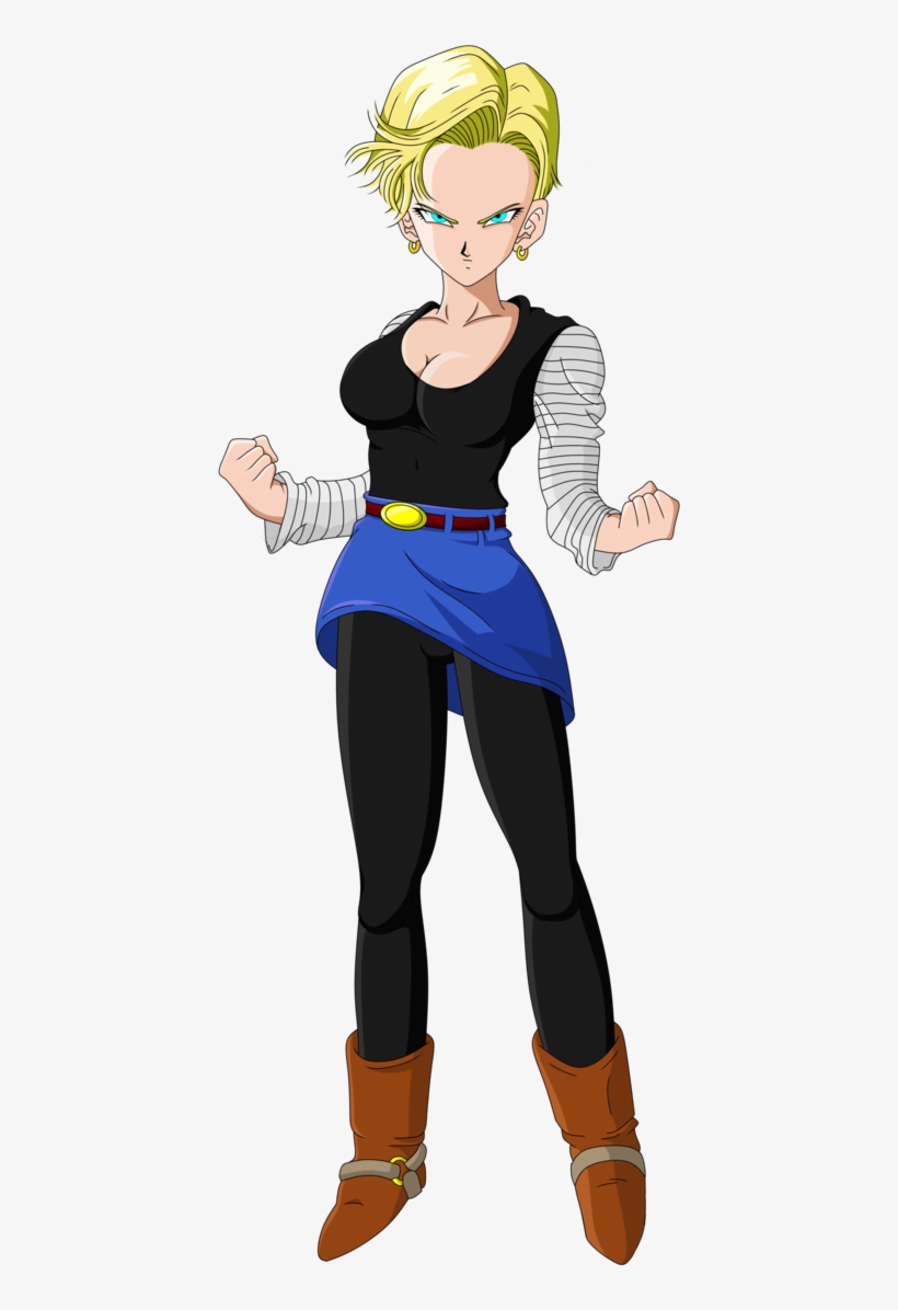 Dragon Ball Z By Scottishsocialist - Numero 18 De Goku, transparent png