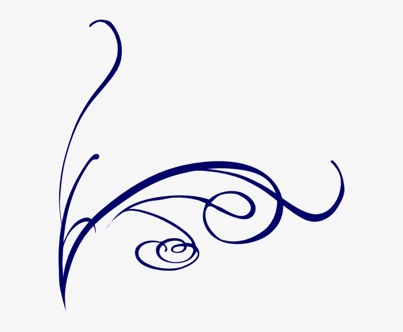 Decorative Line Blue Png - Decorative Png Design Line, transparent png