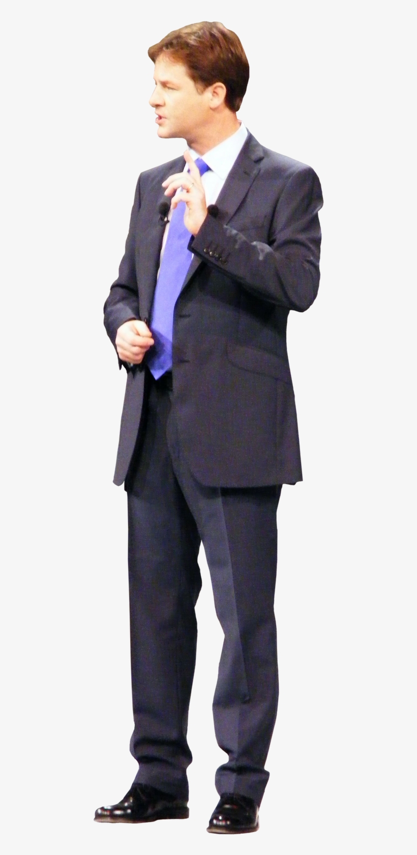 Business People Talking Png - Nick Clegg Full Length, transparent png