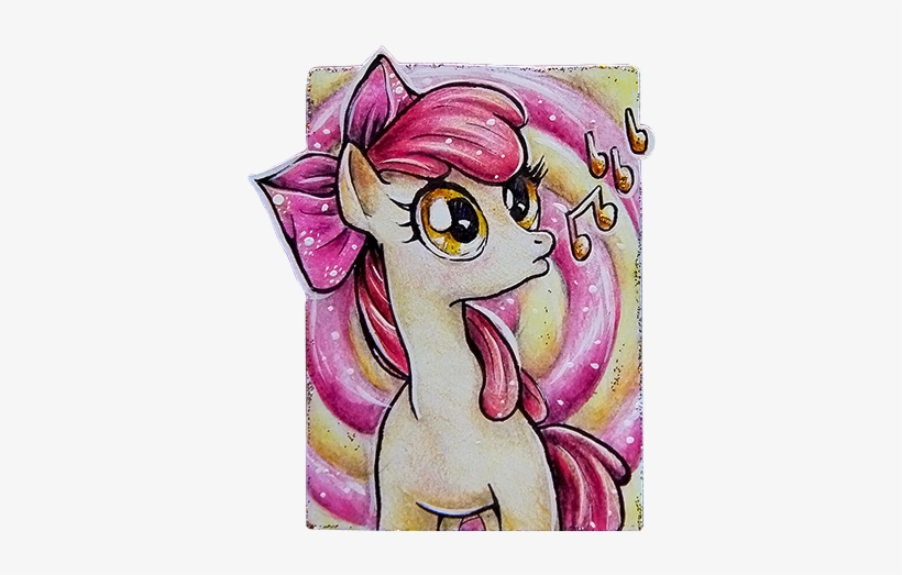 Colored Pencil Drawing, Earth Pony, Female, Filly, - Cartoon, transparent png