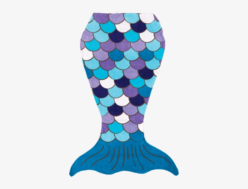 Iscream Oversized Towel Mermaid Tail - Mermaid Tail, transparent png