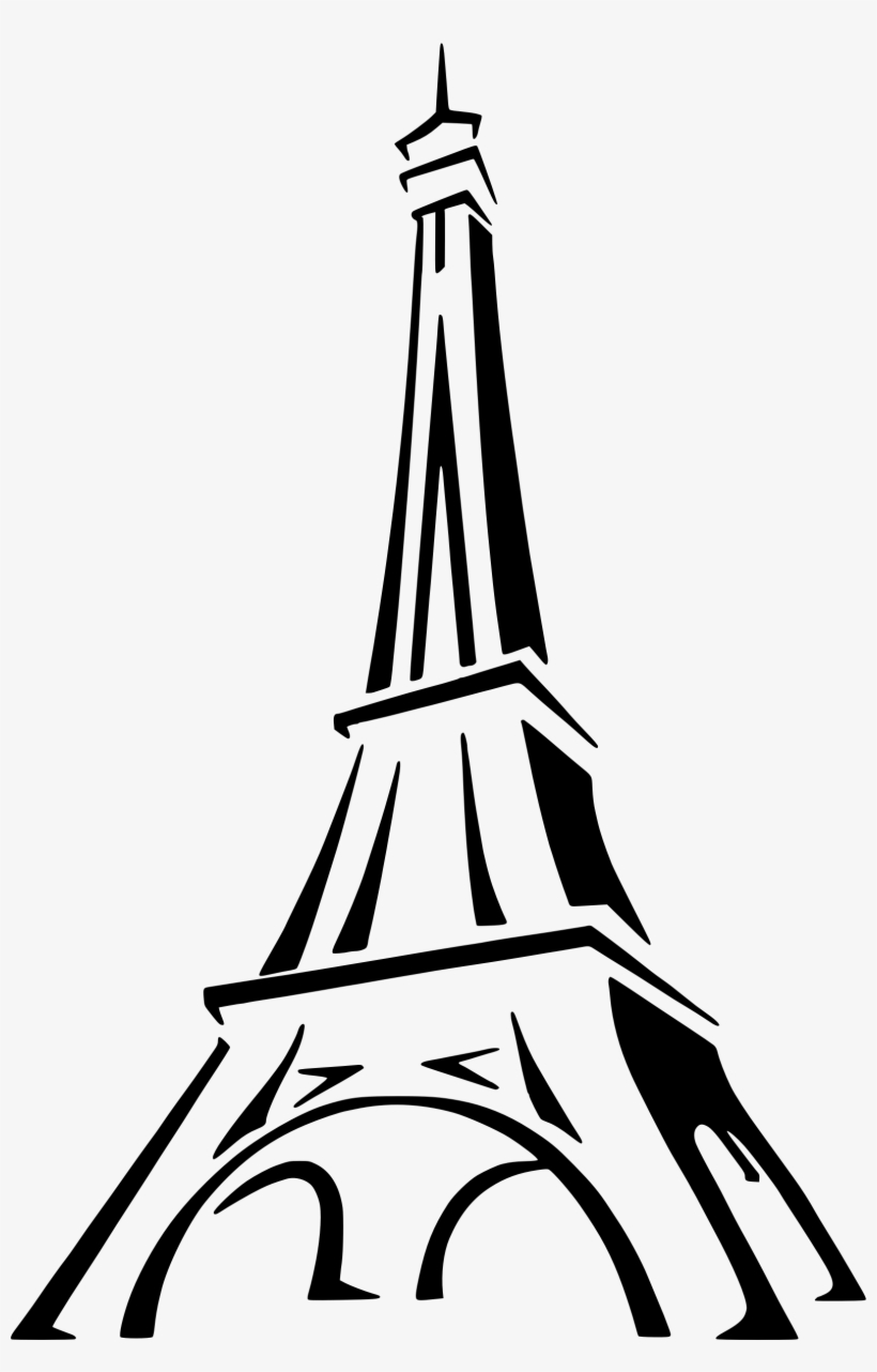 Eiffel Clipart Real - Clip Art Eiffel Tower, transparent png