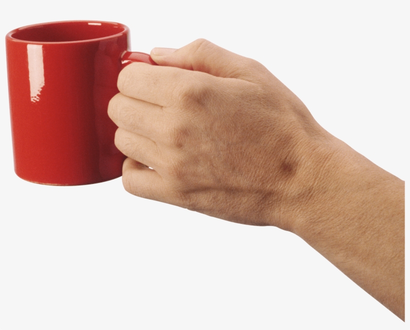 People - Hand Holding Coffee Png, transparent png