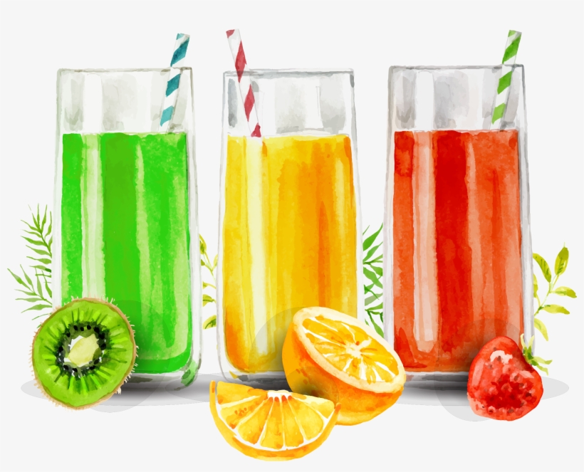 Lemonade Watercolor Png - Juice Watercolor, transparent png