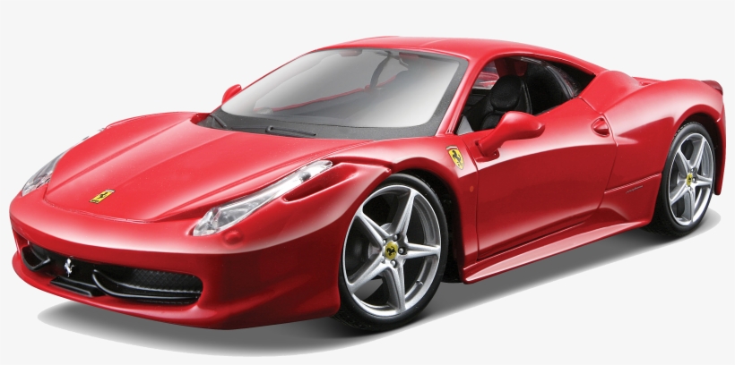 Ferrari Download Png - Maisto 124 Scale Red Assembly Line Ferrari 458 Italia, transparent png