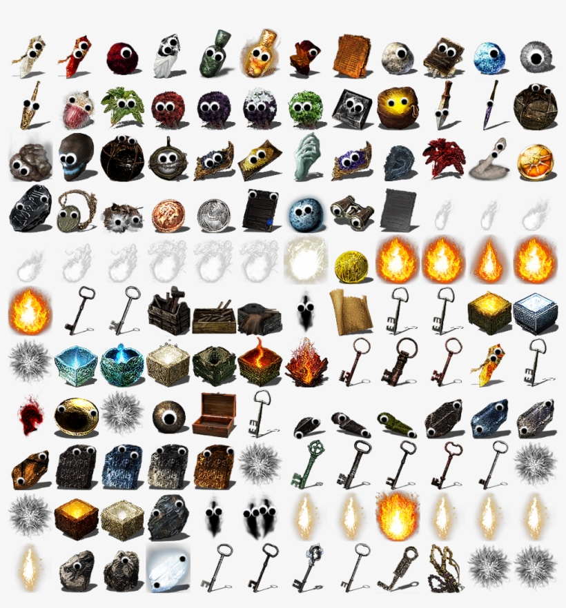#arcstrat #aesthetic Dark Souls Item Atlas - Dark Souls Items Png, transparent png
