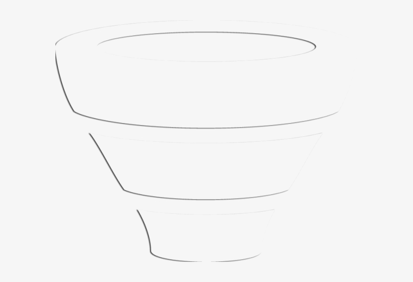 Funnel Resized Clear - Cup, transparent png