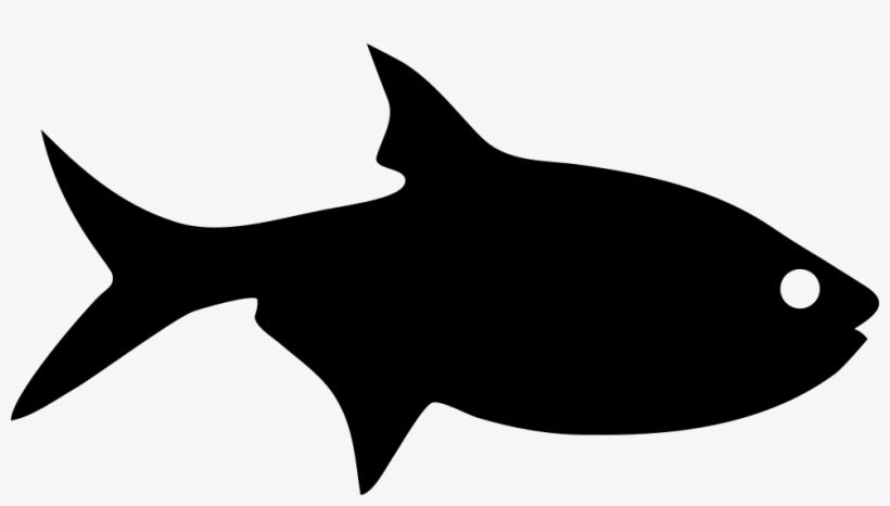 Fish Silhouette - - Fish Silhouette Png, transparent png