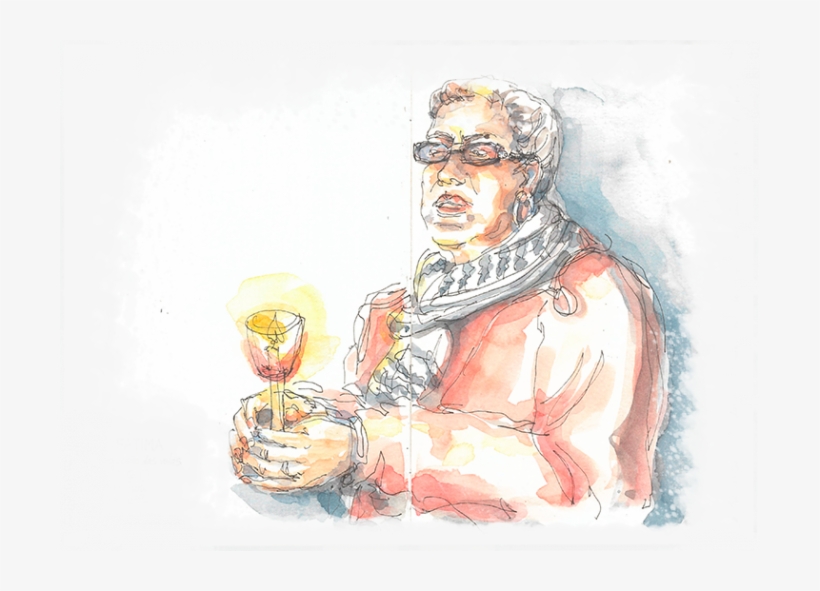 Fernanda Believes Sketching In A Group Was An Excellent - Illustration, transparent png