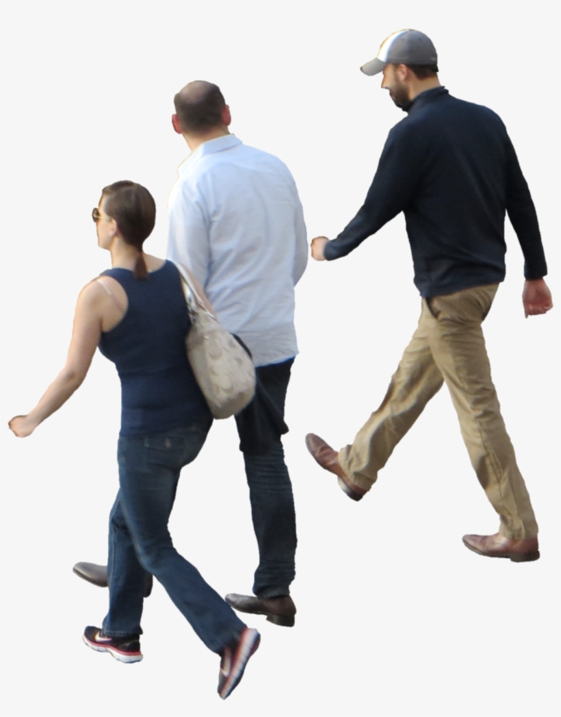 Crowd Walking Png - Walking Crowd For Photoshop, transparent png