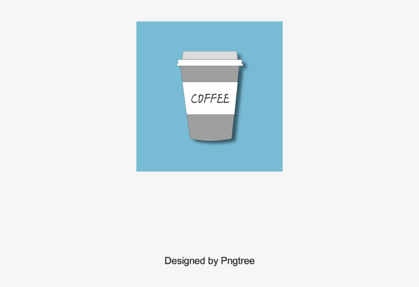 Cartoon Xícara De Café Bebida Flat - Coffee, transparent png