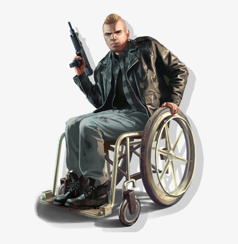 Angusmartin Tlad Artwork - Wheelchair Man Png, transparent png
