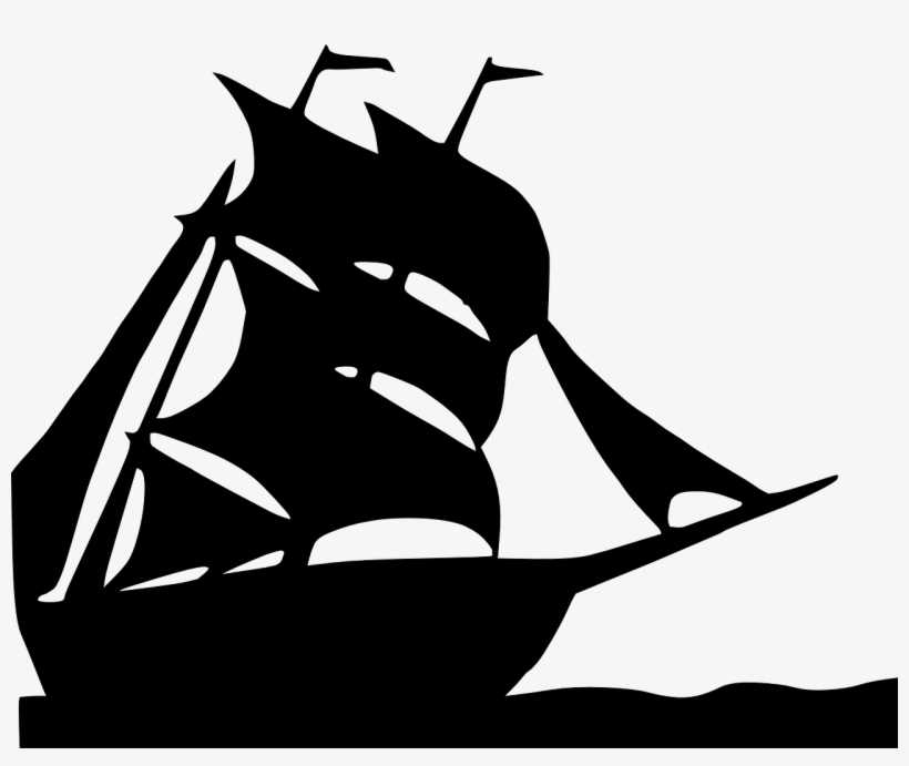 Source - Images - Clipartpanda - Com - Report - School - Silhouette Of A Boat, transparent png