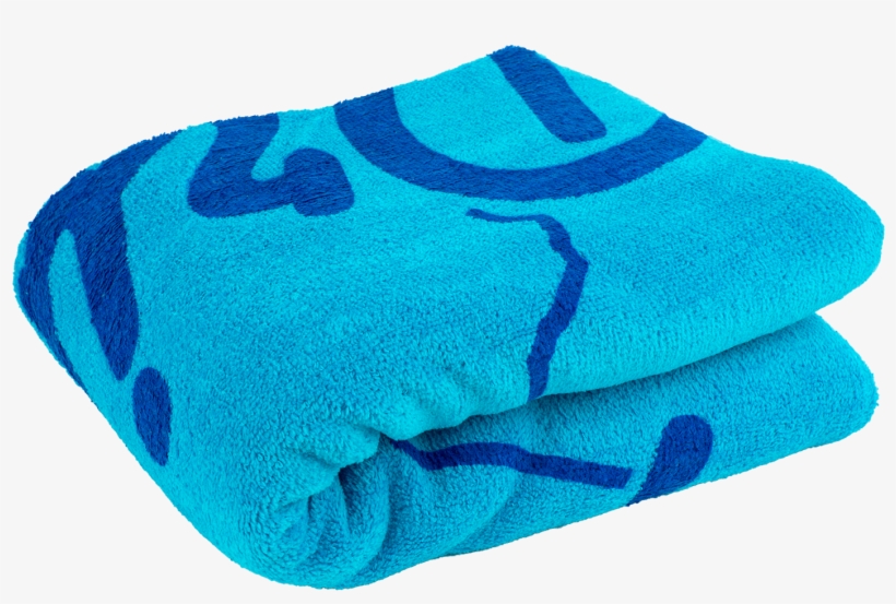 Turquoise Beach Towel, transparent png