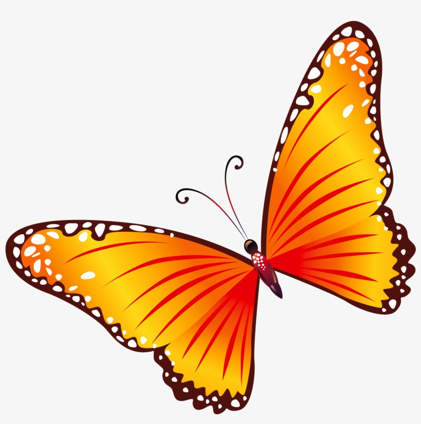 Clip Arts Related To - Butterfly Clipart Png, transparent png