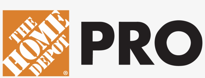 The Home Depot Logo Png Clipart Transparent Library - Home Depot Pro Png, transparent png