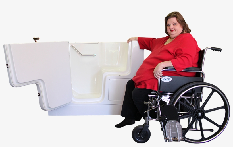 Bliss Walk-in Bathtub Model B3252hc With Bather - Wheelchair Walk In Tub, transparent png
