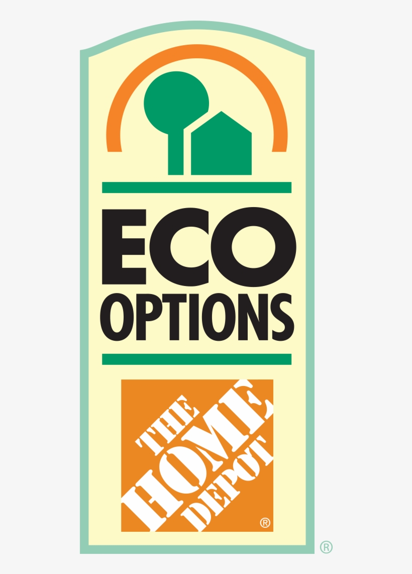 Home Depot Eco Options - Home Depot Eco Options Logos, transparent png