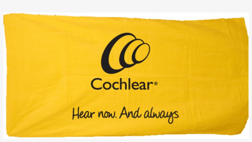 Muf155-cochlear Beach Towel - Cochlear Limited, transparent png