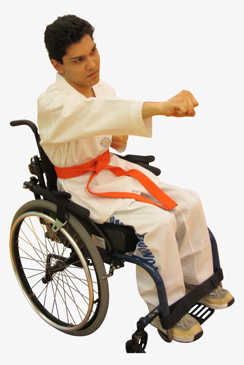 Male Wheelchair Punch - Wheelchair, transparent png