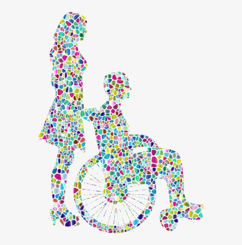 Wheelchair Silhouette Old Age Man Person - Man Silhouette Wheelchair Png, transparent png