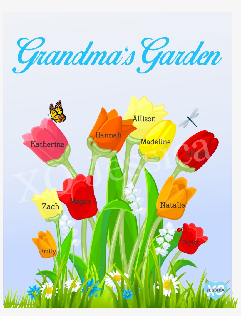 "grandma's Garden" Flag - Flag, transparent png