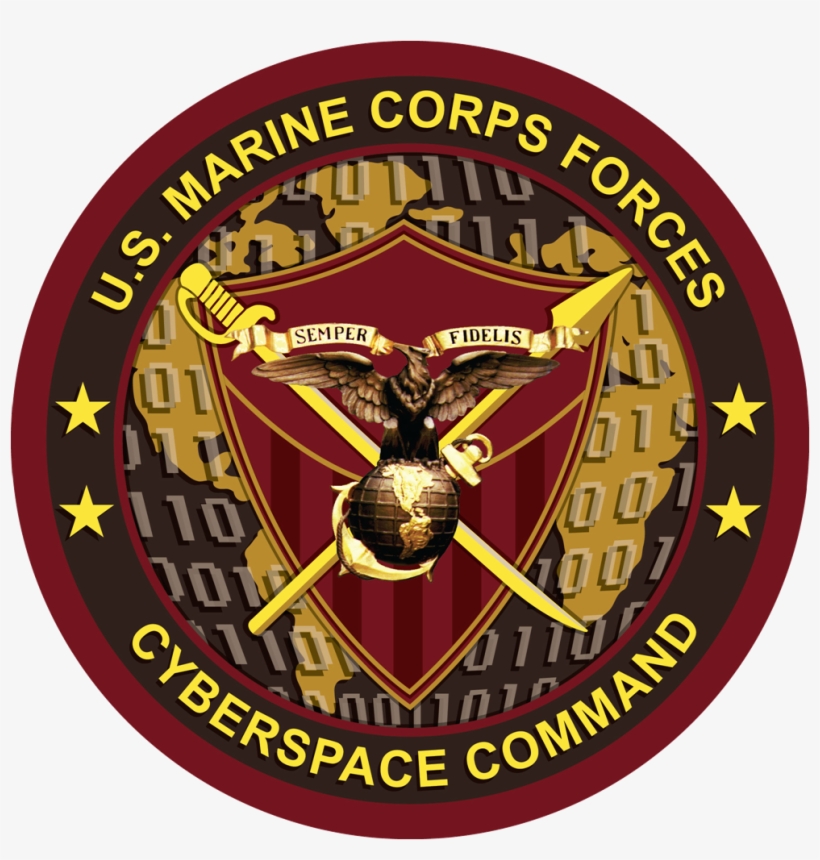 Seal Of The United States Marine Corps Forces Cyberspace - Marine Corps Forces Cyberspace Command, transparent png