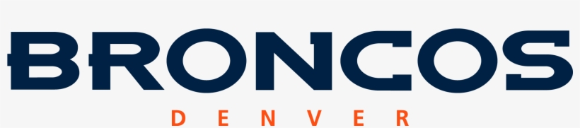 Denver Broncos Logo Font - Denver Broncos, transparent png