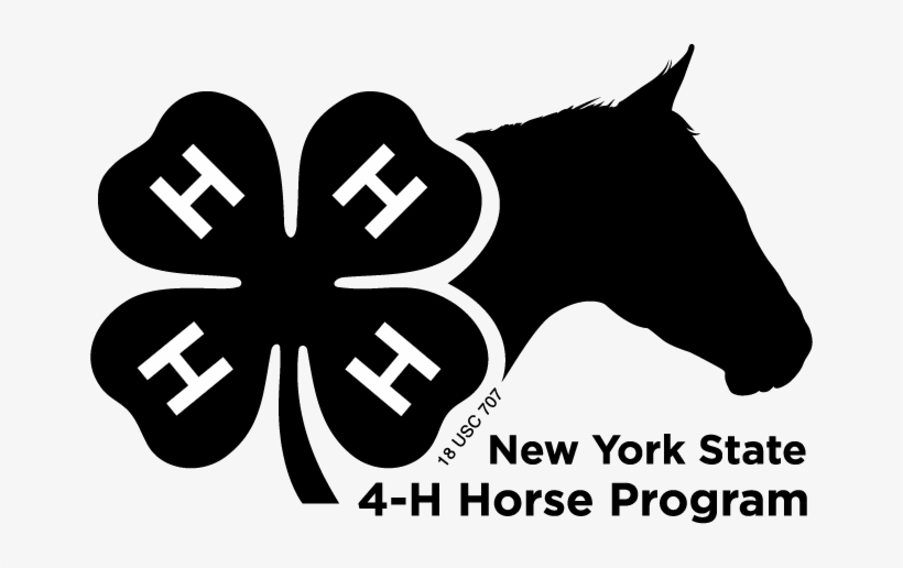 Nys 4-h Horse Program Logo, White, Png - North Carolina 4-h Energy Transformation, Grade 6 Materials, transparent png