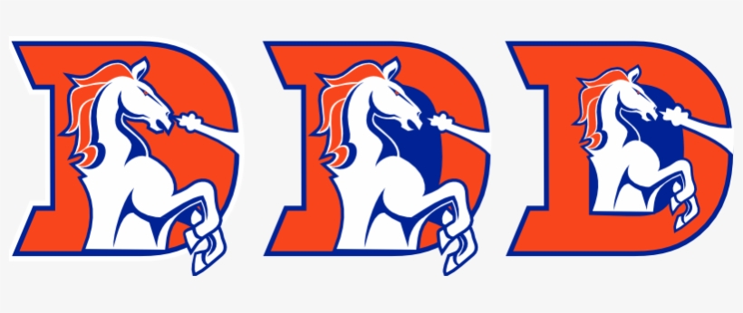 Broncos Logo - Old Broncos Logo Png, transparent png