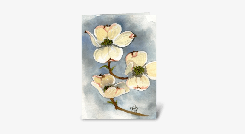 Dogwoods Greeting Card - Dogwoods, transparent png