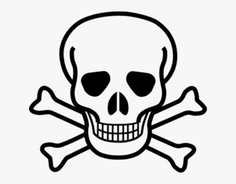 Biohazard, Toxic, Radioactive, Nuclear And Atom Icon - Skull And Crossbones Throw Blanket, transparent png