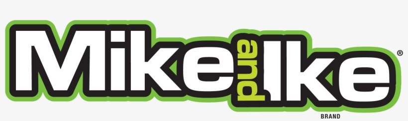 Mike And Ike Logo Embroidery Green Stroked 1 - Mike And Ike Candy Logo, transparent png