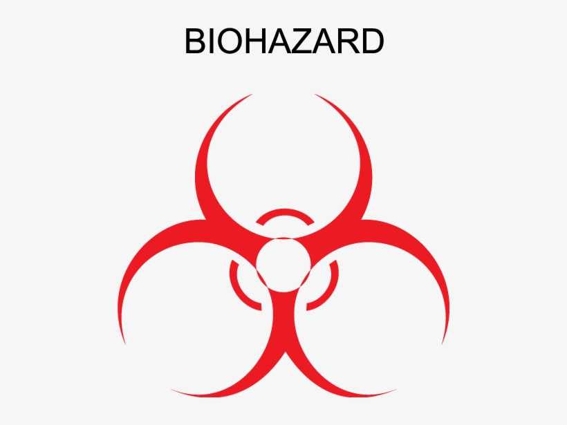 Biohazard Logo Free Vector - Logo Biohazard, transparent png