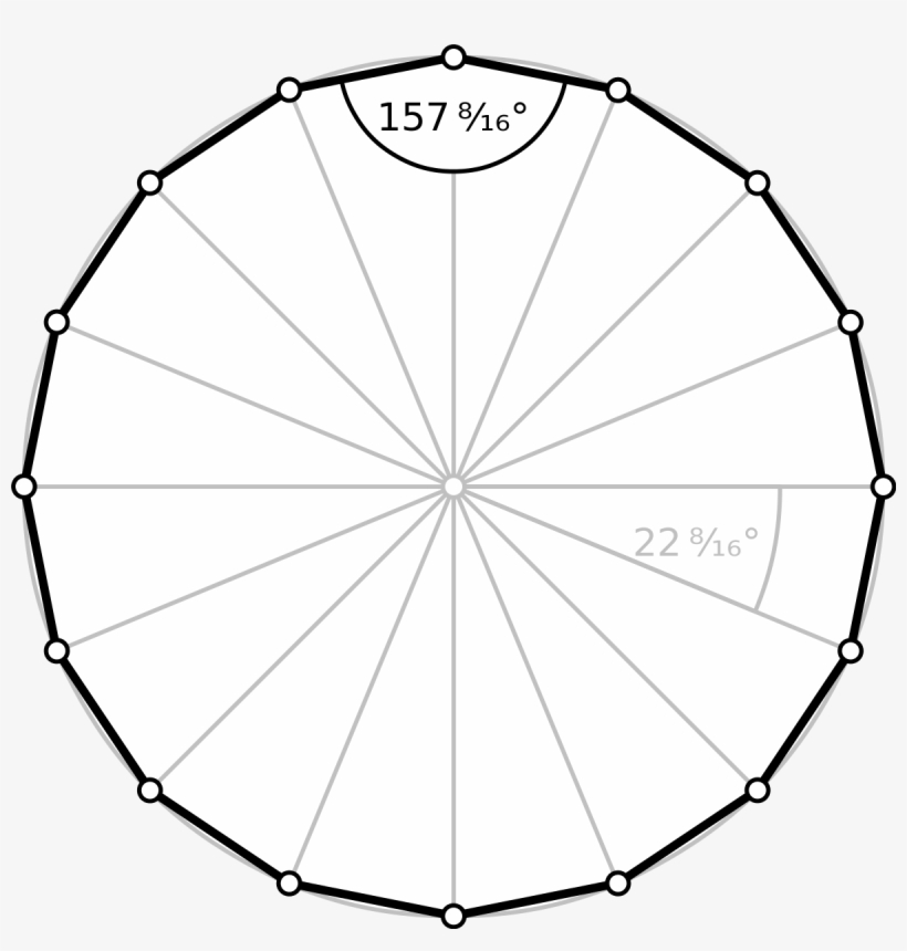 Poligono De 18 Lados, transparent png