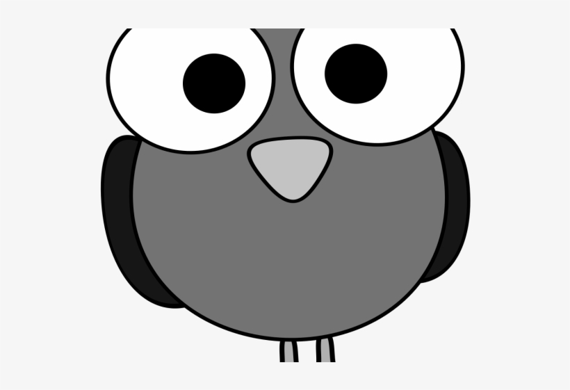 Bird Clipart Face - Clipart Big Eyes, transparent png