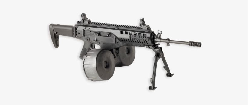 With 150-round Drum Magazine - Nhung Khau Sung Vien Tuong, transparent png